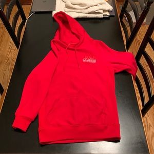 Fuck that’s Delicious Hoodie. Size Medium, runs long, sleeve true to size. New.